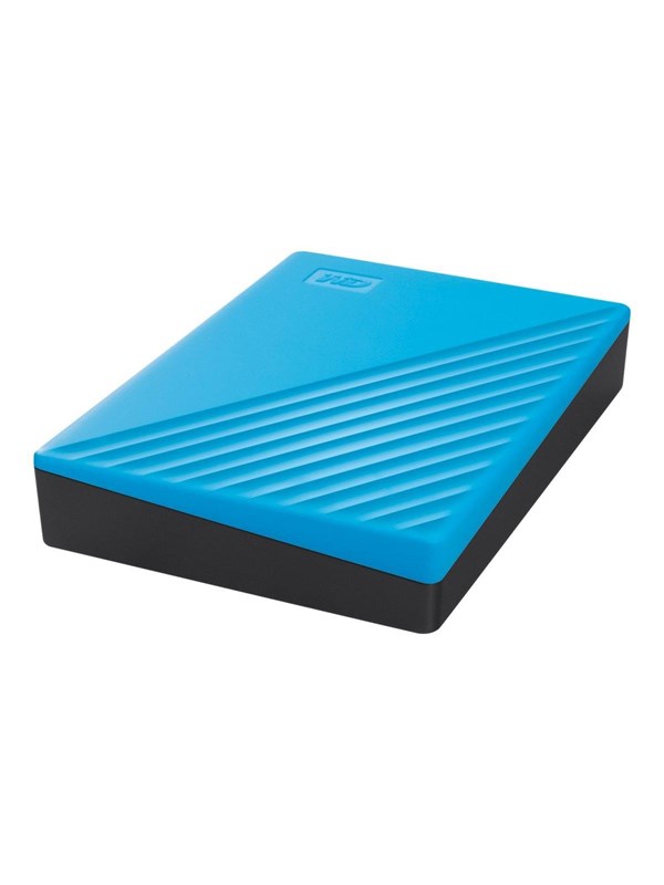 WD My Passport - Ekstern Harddisk - 6TB - Blå