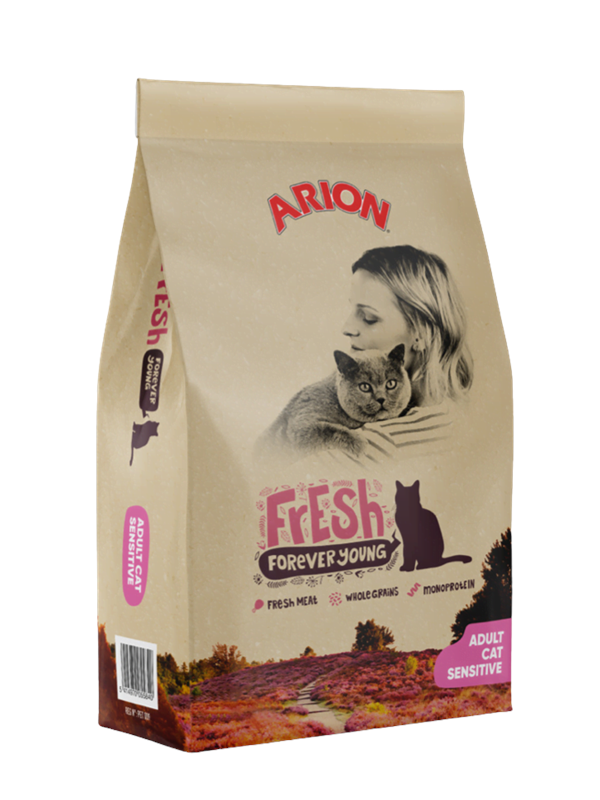 ARION Fresh Adult Cat Sensitive Dry Cat Food 12kg