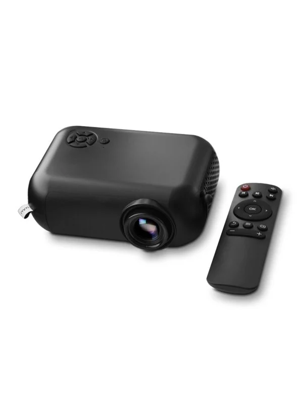 Mikamax Prosjektor MM - SMART MINI PROJECTOR - 1800 lumens
