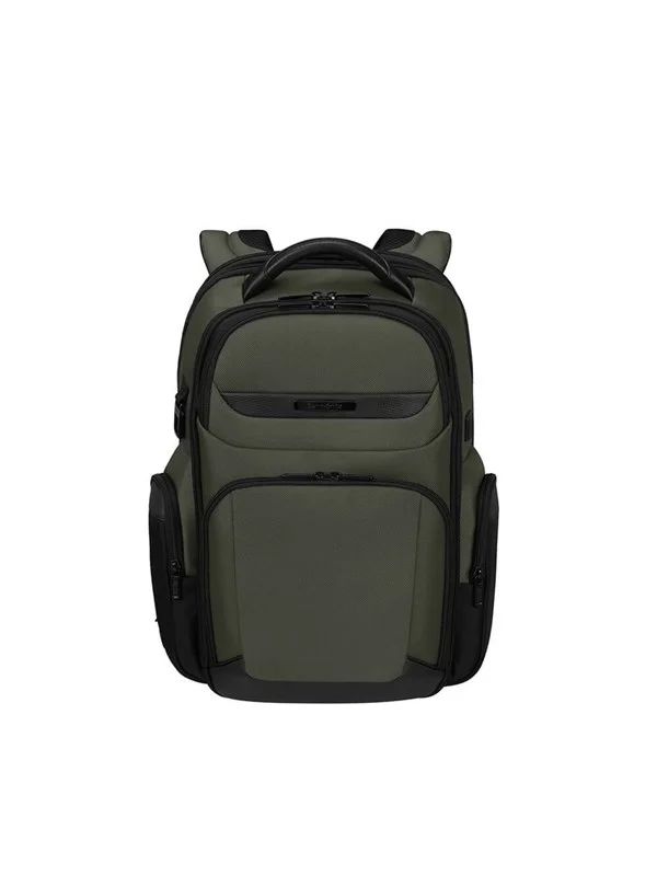 Samsonite Pro-DLX 6 Expandable Ryggsekk for Laptop 15.6" | Grønn