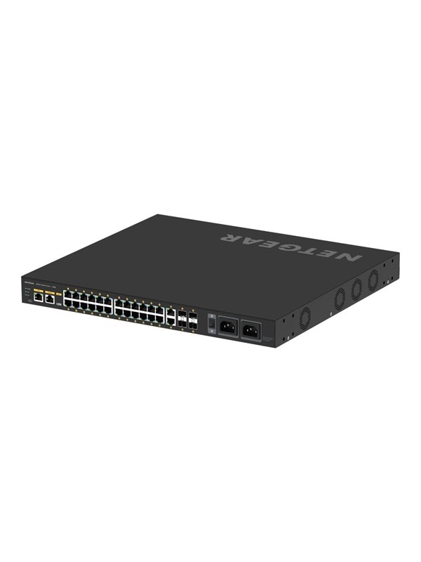 Netgear AV Line M4250-26G4F-PoE++ (GSM4230UP) 24x1G PoE++ 1.440W 2x1G and 4xSFP Managed Switch