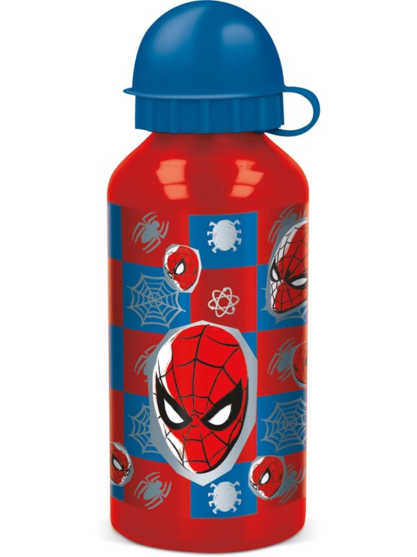 Euromic SPIDERMAN water bottle aluminum 400ml - NEW