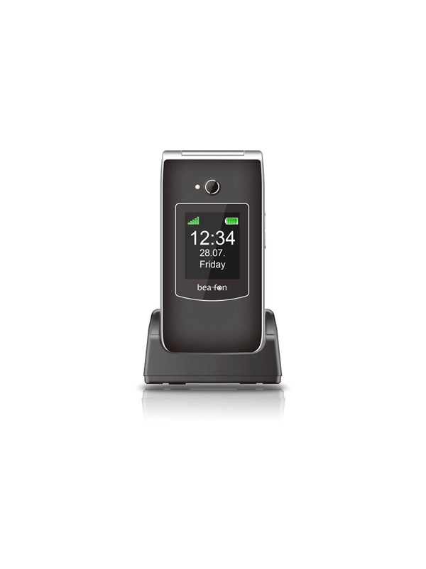 Beafon Bea-fon Silver Line SL645 - black silver - feature phone - GSM