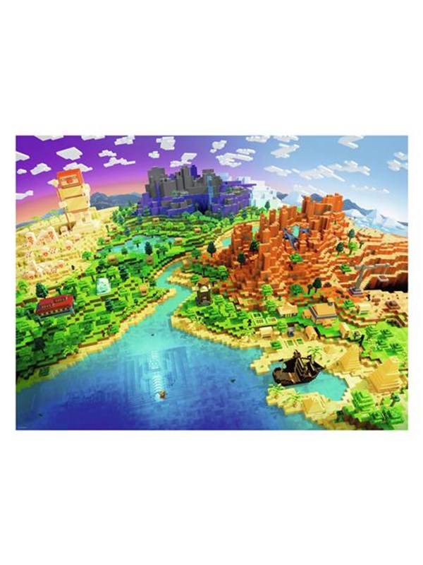 Ravensburger Jigsaw puzzle World Of Minecraft 1500 pcs. Gulv