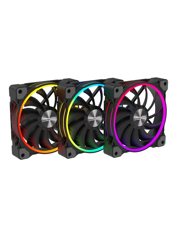 Alpenföhn Wing Boost 3 ARGB High Speed - Kabinettvifte - 120mm - Svart