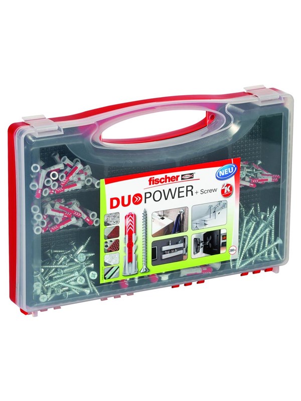 Fischer redbox DuoPower + screws
