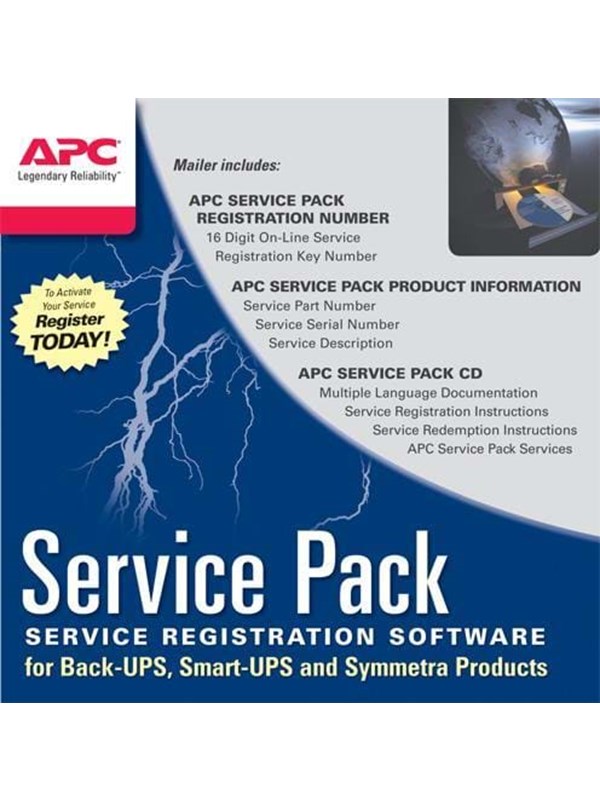 APC Warranty Ext/3Yr for SP-01