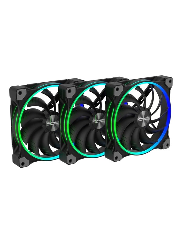 Alpenföhn Wing Boost 3 ARGB - Kabinettvifte - 140mm - Svart