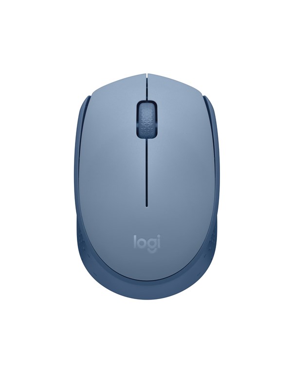 Logitech M171 Wireless - Mus - Optisk - 3 knapper - Blå