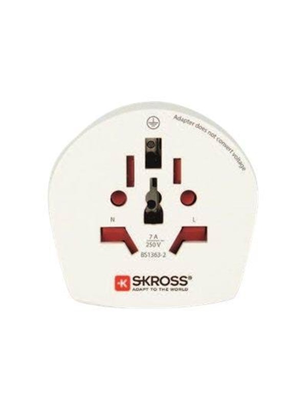SKross Country Travel Adapter World to UK