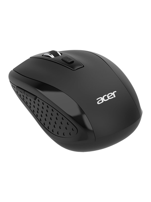 Acer Wireless Mouse (MX202) - mouse - 2.4 GHz - black - Mus - 6 - Svart