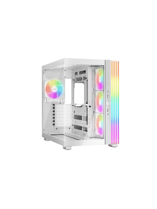 be quiet! LIGHT BASE 600 LX White - Kabinett - Miditower - Hvit