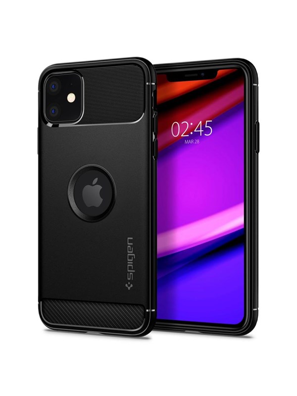 Spigen Rugged Armor - black - iPhone 11