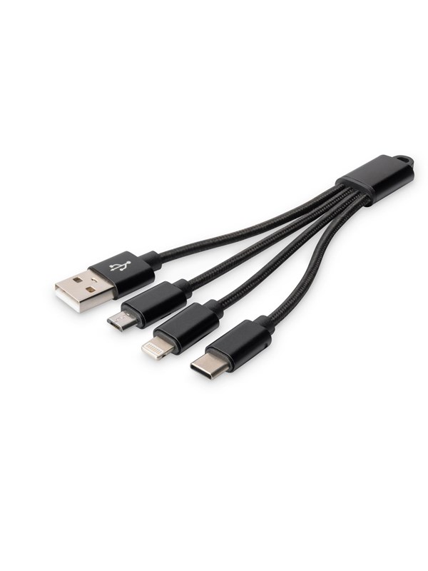 DIGITUS 3-in-1 Charger Cable