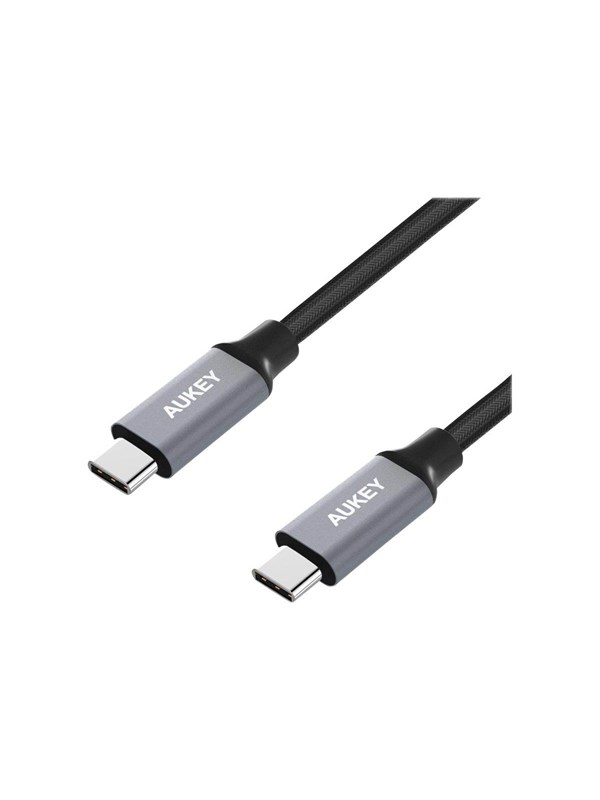 Aukey - USB-C cable - 24 pin USB-C to 24 pin USB-C - 2 m