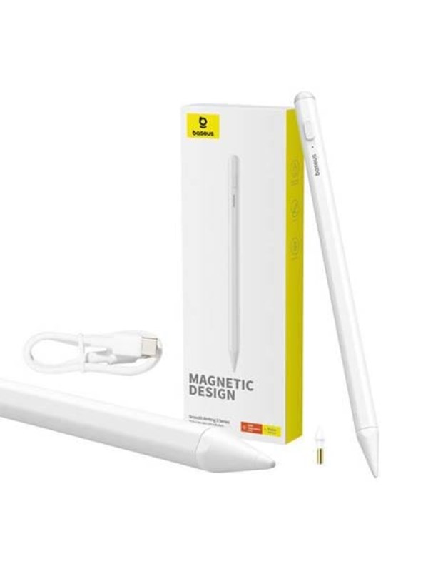 Baseus Smooth Writing 2  Stylus Lite with LED indicator (white)