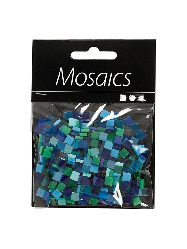 Creativ Company - Mini Mosaic Blue/Green 5x5mm 25 grams