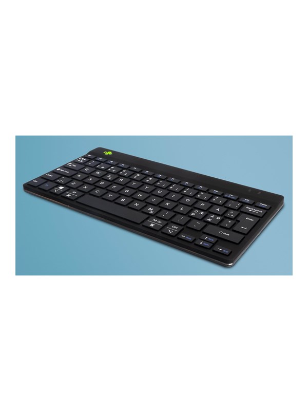 R-Go Tools R-Go Compact Break - keyboard - with integrated break indicator - QWERTY - Nordic - black Input Device - Tastatur - Nordisk - Svart