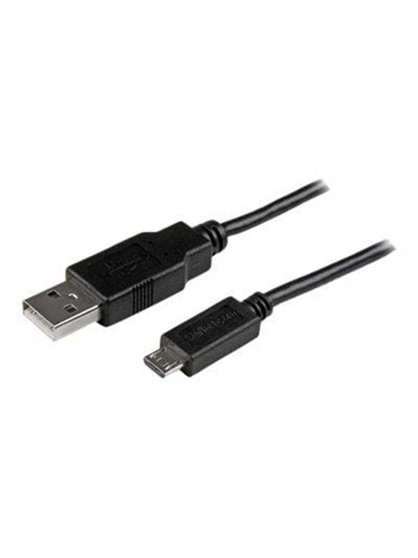StarTech.com Mobile Charge Sync USB to Slim Micro USB Cable for Smartphones and Tablets