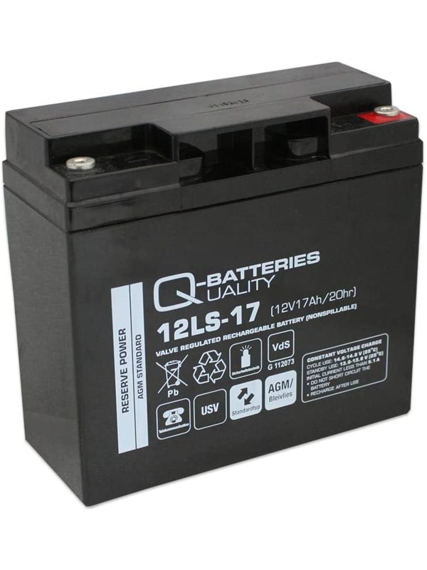 Lakuda Q-batteries 12v-17ah 181x77x167