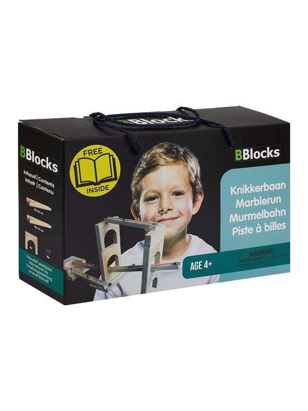 BBlocks Wooden Marble Track 36dlg.