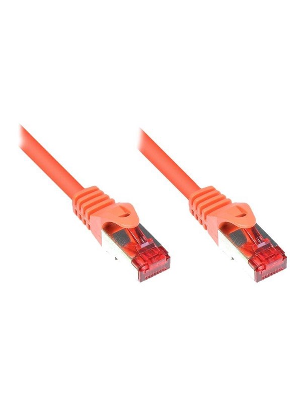 Alcasa electronik Good Connections RNS patch cable - 50 cm - orange - Oransje - 0.5 meter