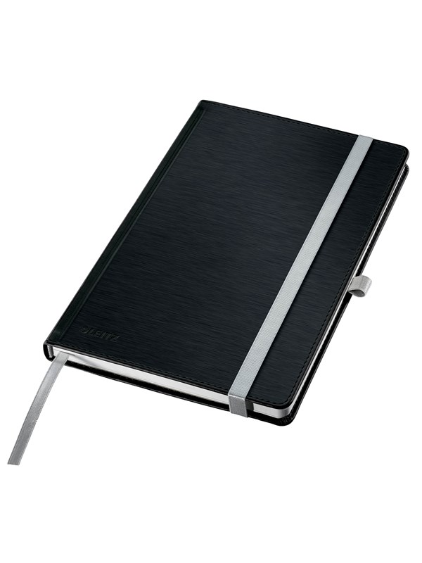 Leitz Style Notebook A5 ruled with hardcover black