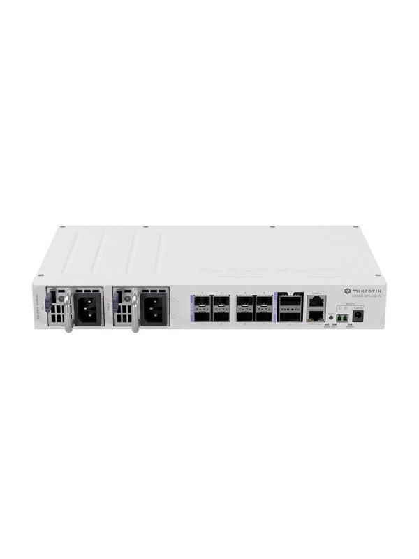 MikroTik CRS510-8XS-2XQ-IN 10-Port Switch (2x 100G QSFP28 / 8x 25G SFP28)