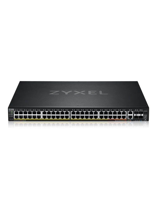 ZyXEL XGS2220 Series XGS2220-54FP - switch - L3 access NebulaFLEX Cloud 960 W - 48 ports - Managed - rack-mountable