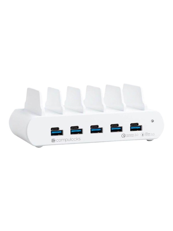 Compulocks charging station - 5 x 4 pin USB Type A 5 x USB-C - 150 Watt