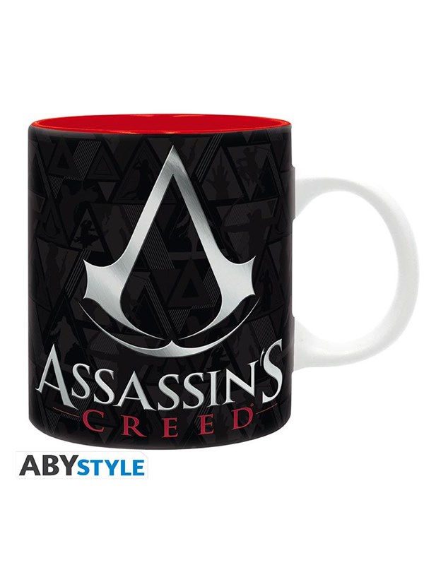 ABYstyle - ASSASSIN'S CREED Mug Crest black & red - Krus