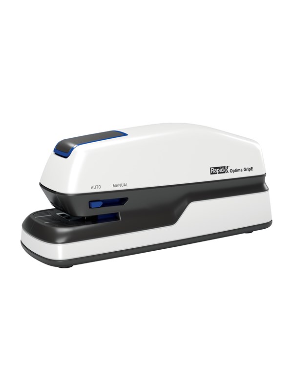 Rexel Optima GripE elektrisk stiftemaskin, 20 ark