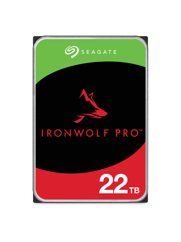 Seagate IronWolf Pro - 22TB - Harddisk - ST22000NT001 - SATA-600 - 3.5"