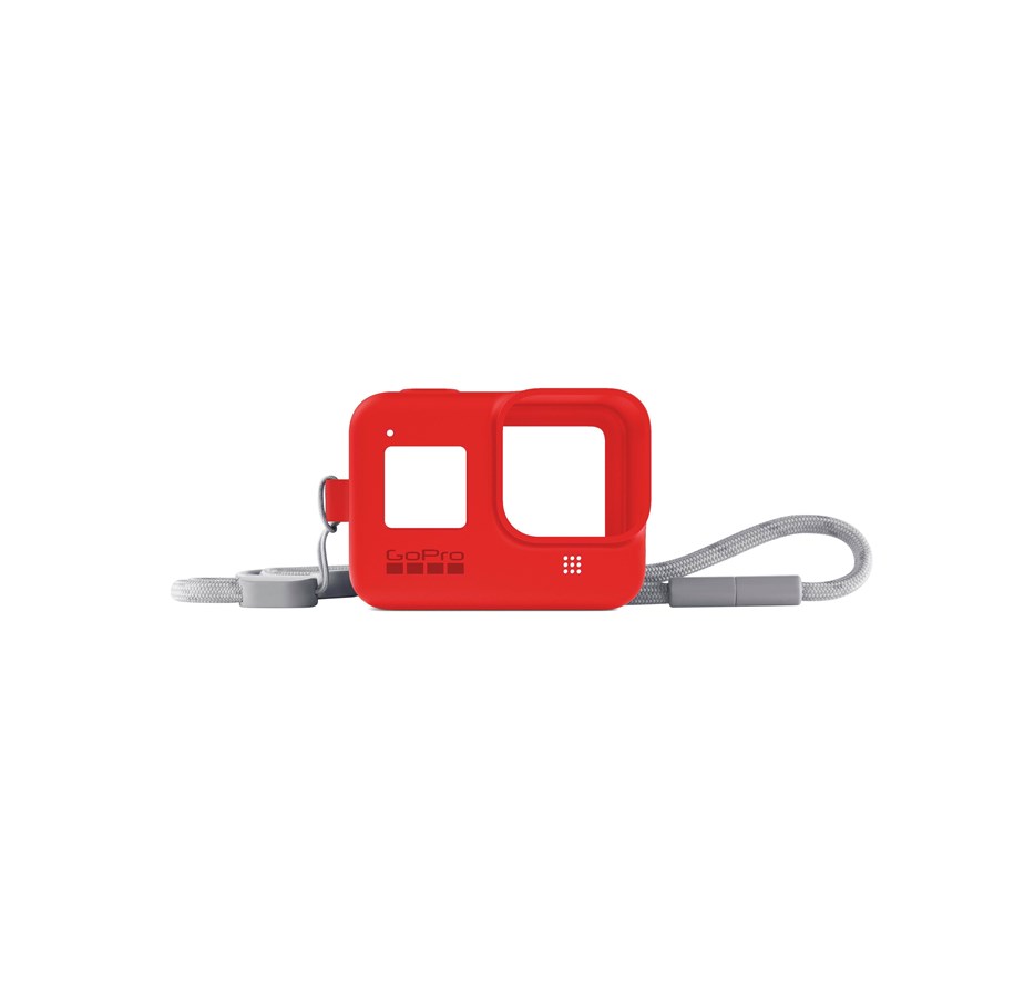 GoPro Sleeve + Lanyard (HERO8 Black) Firecracker Red