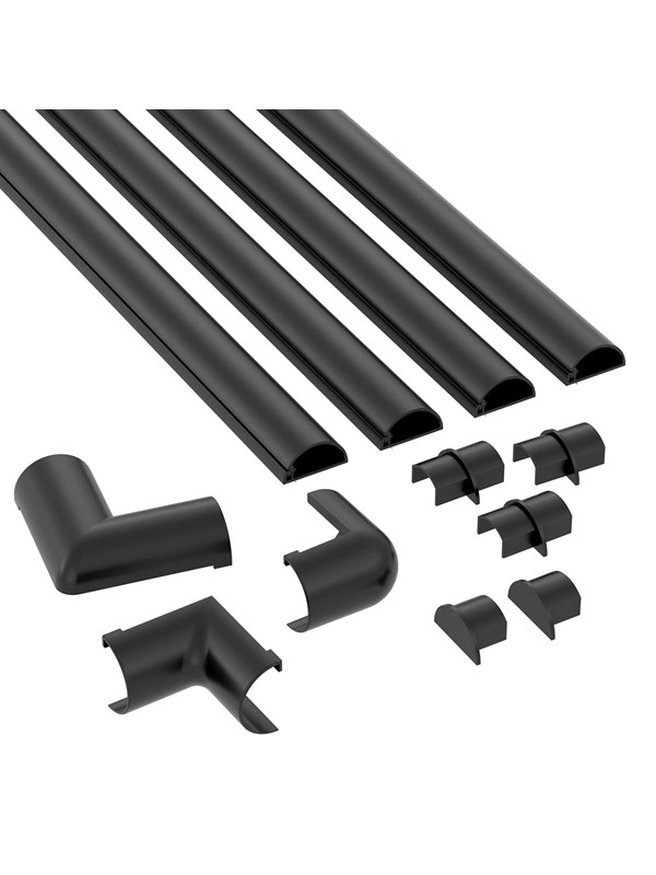 D-LINE Trunking Kit 20x10 4x 1.0m Black