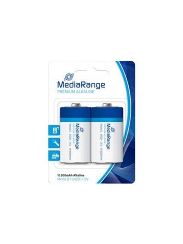 MediaRange Premium MRBAT109 battery - 2 x D - Alkaline