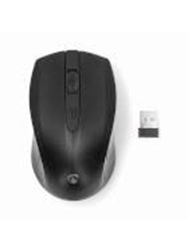 Nedis Mouse | Wireless | 800 / 1200 / 1600 dpi | Adjustable DPI - Mus - 4 - Svart
