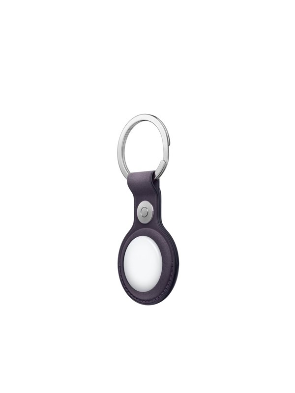 Apple AirTag FineWoven Key Ring - Midnight Purple