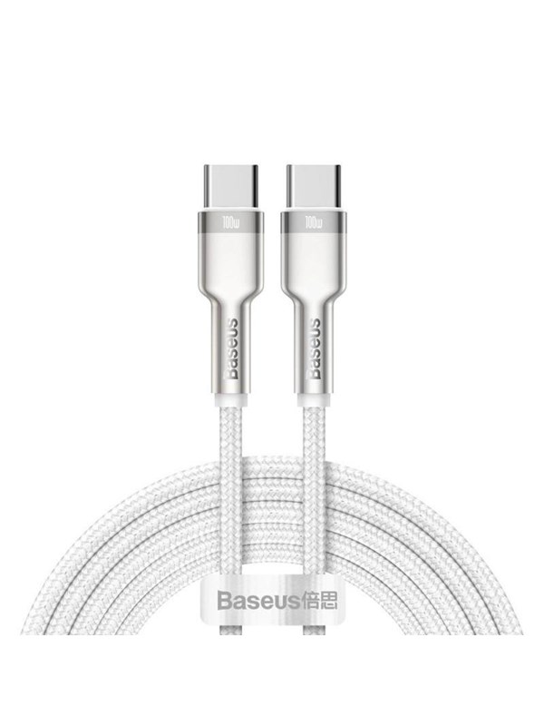 Baseus Cable USB-C to USB-C  Cafule 100W 2m (white)