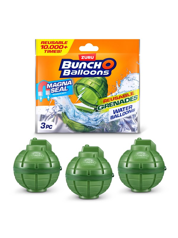 Bunch O Bubbles Reusable Magnetic Water Grenades 3-Pack