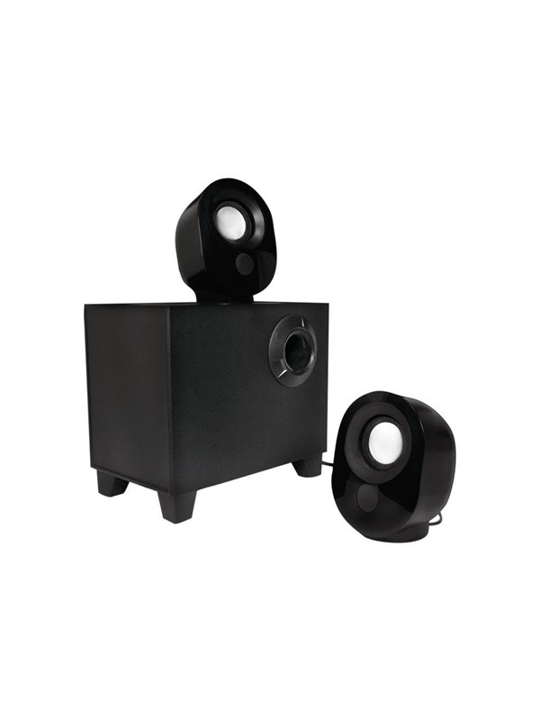 LogiLink SP0045 - 2.1 kanaler - Svart