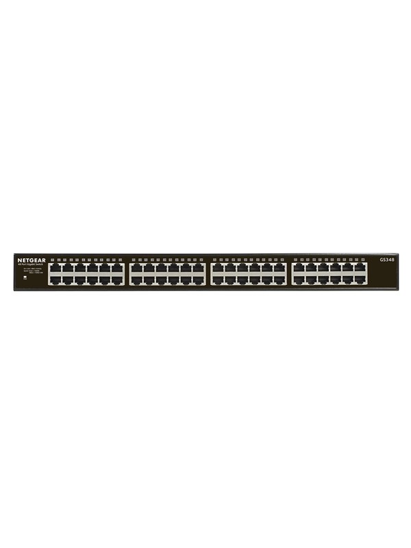 Netgear GS348 48-Port Gigabit Ethernet Unmanaged Essentials Switch