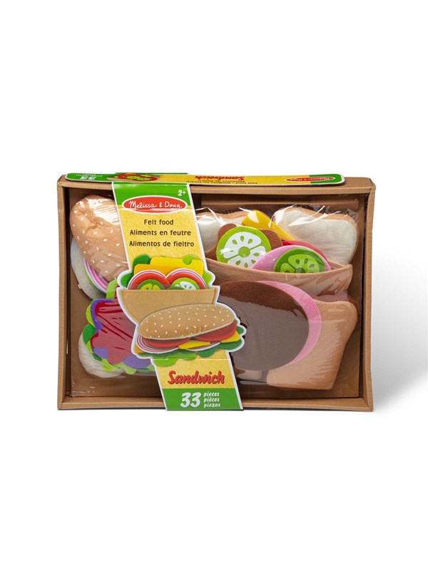 Melissa & Doug Felt Food Play Sandwich Set