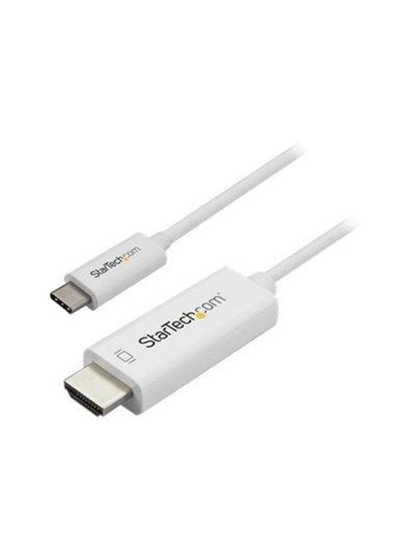 StarTech.com USB-C - HDMI - 1m - Hvit