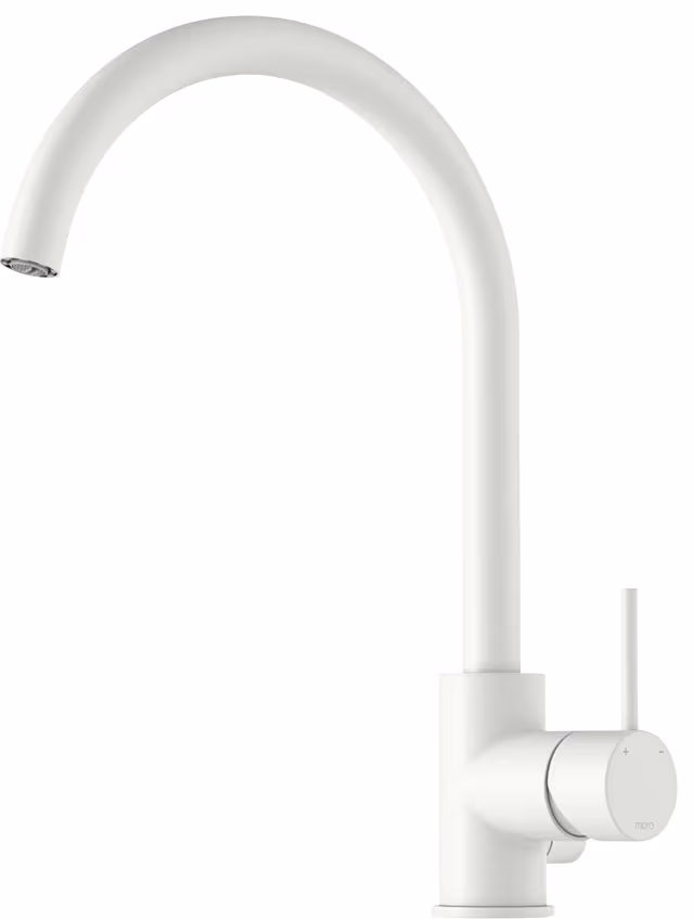 Mora INXX II Soft blandebatteri med ventil (matt hvit)