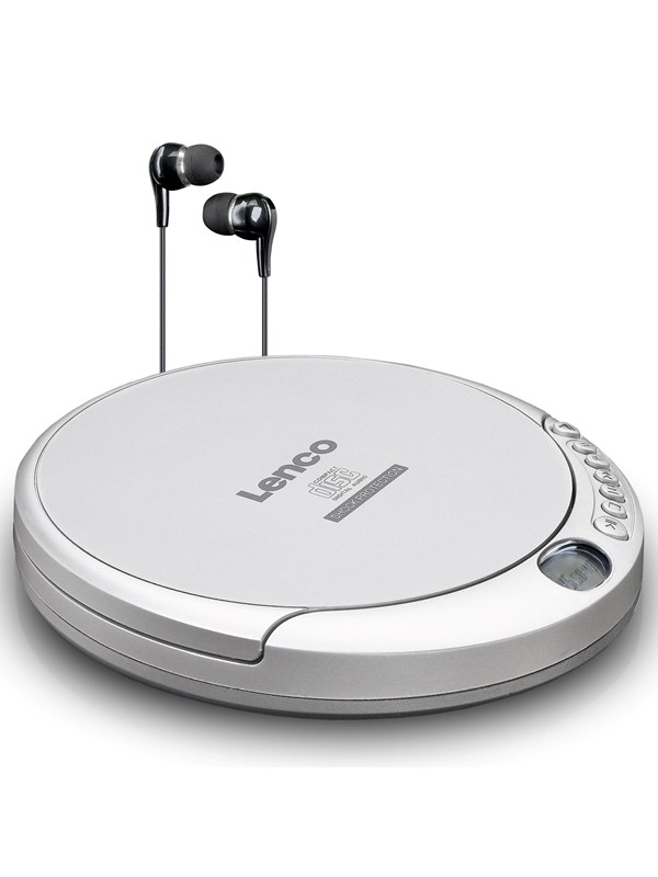 Lenco CD-201SI - CD player - CD - Silver - CD-spiller