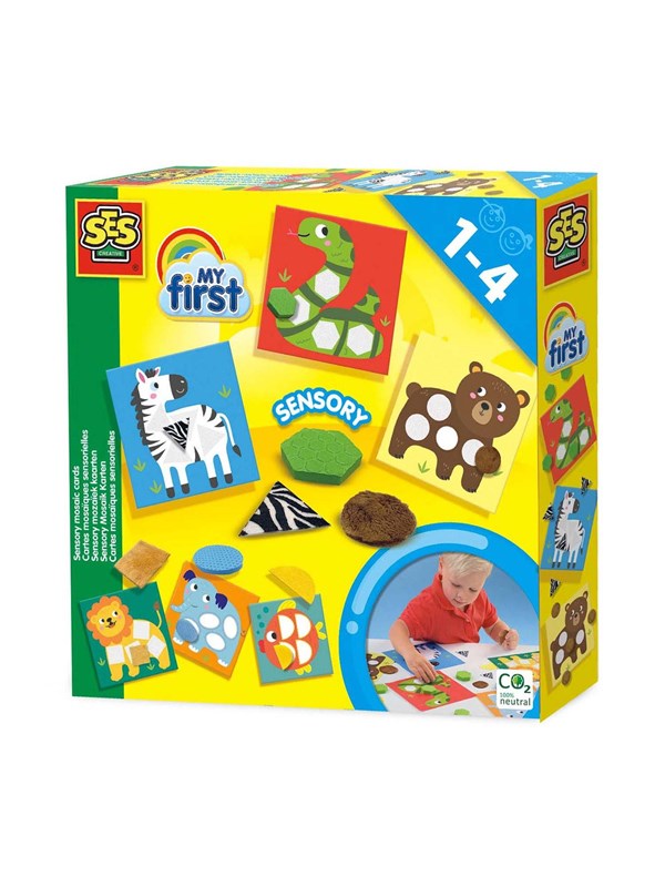 SES Creative My First - Sensory Mosaic Cards