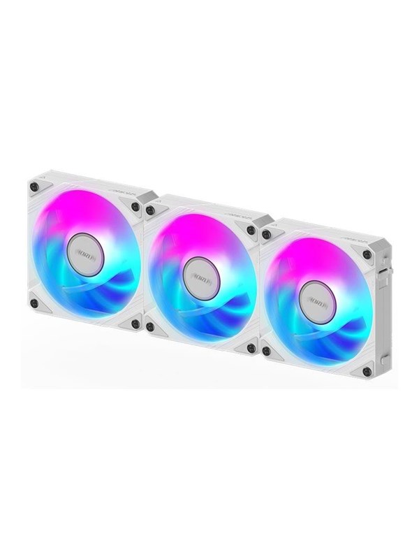 GIGABYTE AORUS - case fan - Kabinettvifte - 120mm - Hvit
