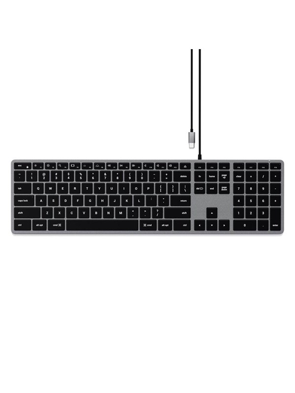 Satechi Slim W3 Backlit (US Layout Keyboard) - Engelsk (USA)