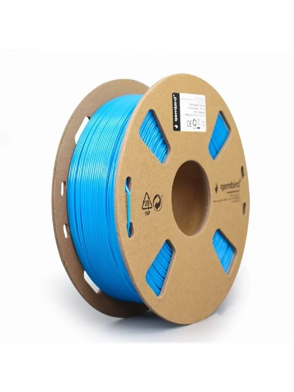 Gembird PETG (PET, PETT) filament - Blue - 1.75mm ø - 1 kg